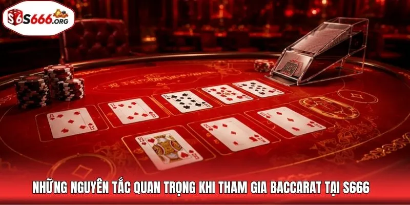Những nguyên tắc quan trọng khi tham gia baccarat tại S666