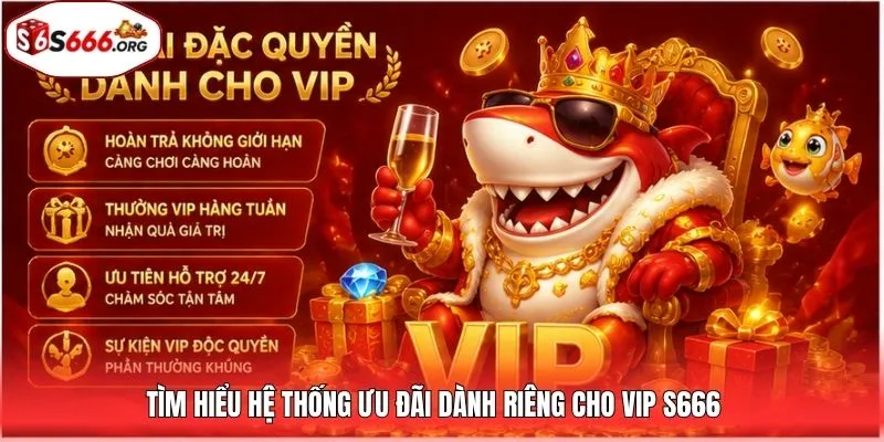 Tìm hiểu hệ thống ưu đãi dành riêng cho VIP S666